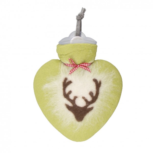 Wärmflasche mit Hirsch