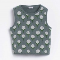 RITA Pullunder grün gemustert RITA Pullunder grün gemustert