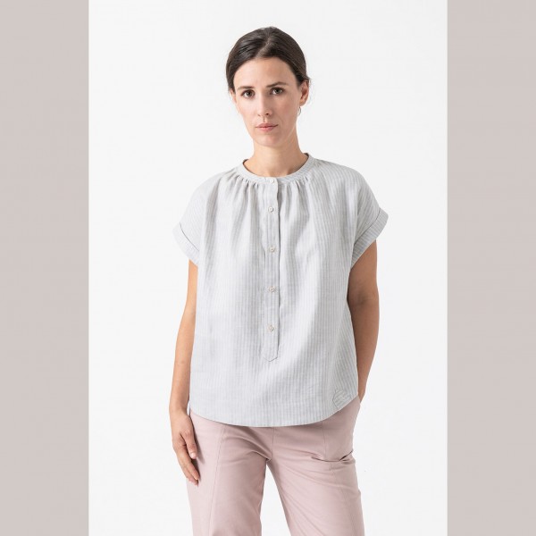 Bluse COLETTE silver cloud