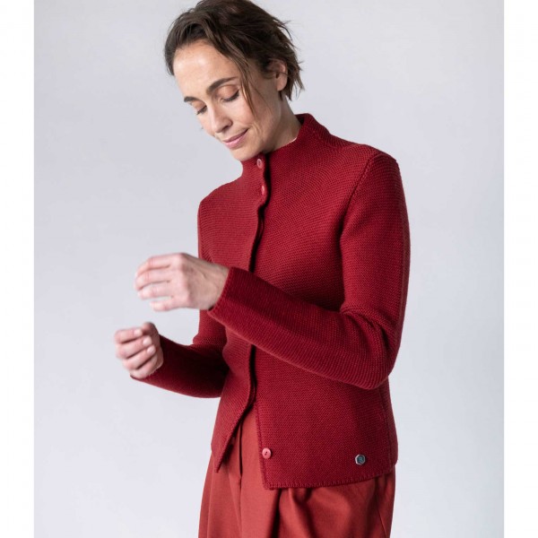 Strickjacke ELLY rot