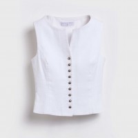 NANNI AIGNER Spenzer weiß NANNI AIGNER Spenzer weiß